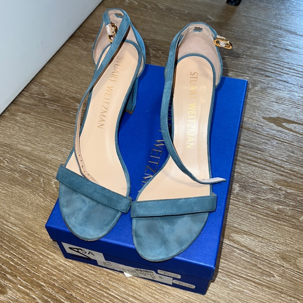 Stuart Weitzman suede sandals